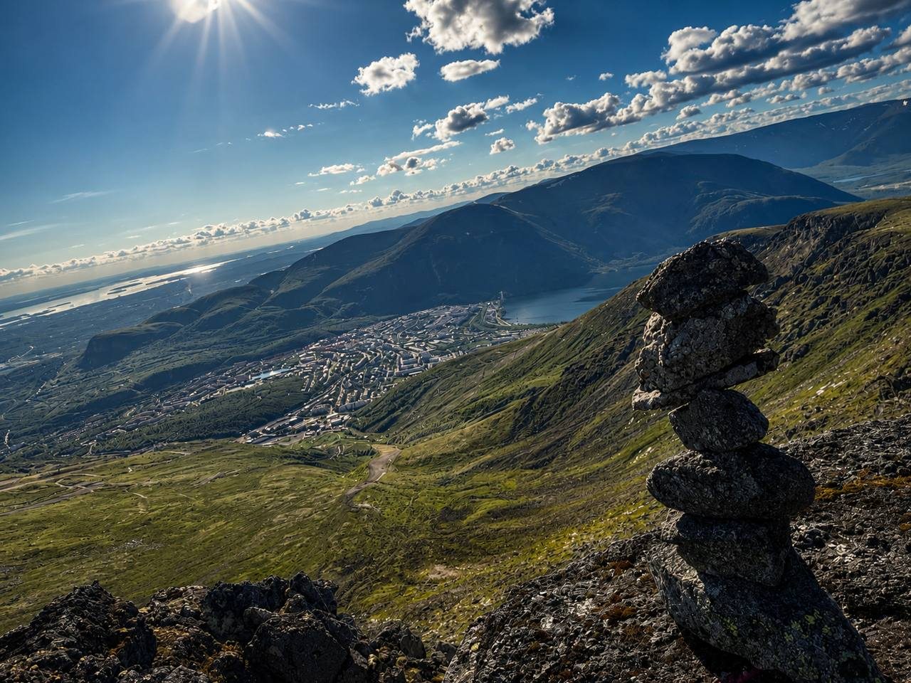 Летняя логистика тура в Хибинах